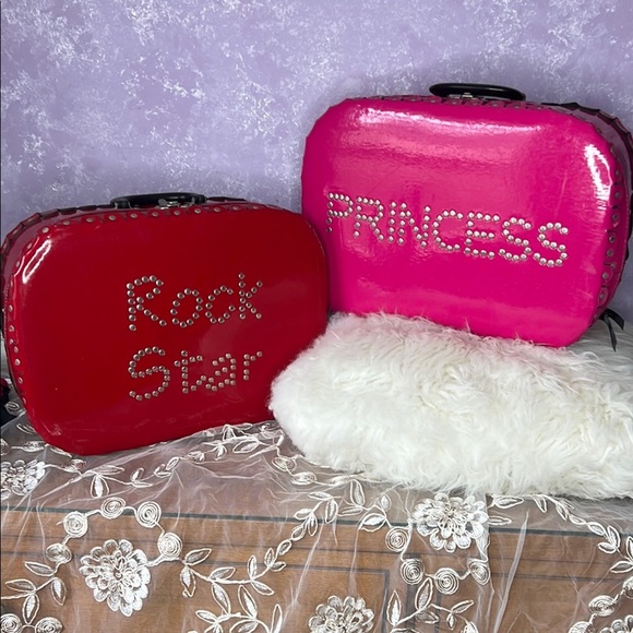 Rock Star and Princess Fun Character Suitcases - Picture 12 of 13